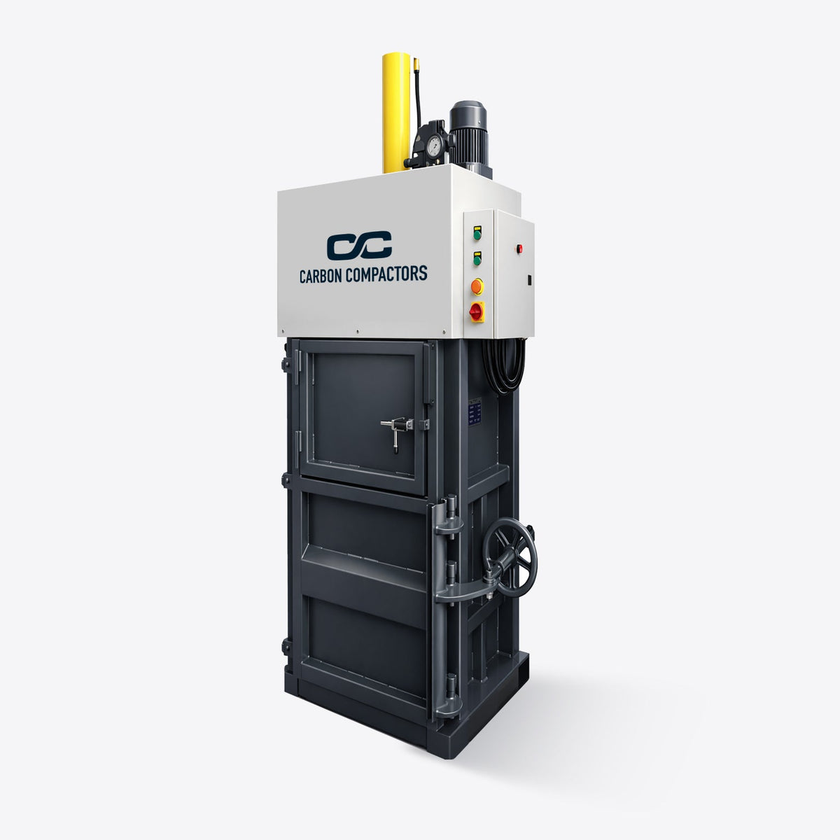 5-Ton vertical cardboard baler for small business