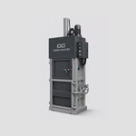 10-Ton Vertical Cardboard Baler — Light Grey
