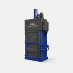 20-Ton Vertical Cardboard Baler — Dark Blue