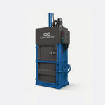 20-Ton Vertical Cardboard Baler — Light Blue