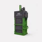 20-Ton Vertical Cardboard Baler — Light Green