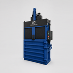 30-Ton Cardboard Baler — Dark Blue