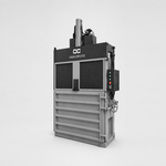 30-Ton Cardboard Baler — Light Grey