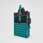 30-Ton Cardboard Baler — Teal