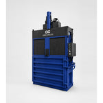 40-Ton Vertical Cardboard Baler — Dark Blue