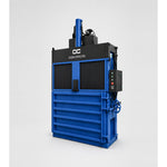 40-Ton Vertical Cardboard Baler — Light Blue