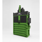 40-Ton Vertical Cardboard Baler — Light Green