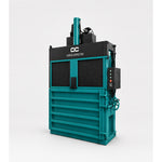 40-Ton Vertical Cardboard Baler — Teal