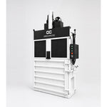 40-Ton Vertical Cardboard Baler — White
