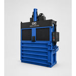 50-Ton Vertical Cardboard Baler — Light Blue