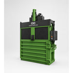 50-Ton Vertical Cardboard Baler — Light Green