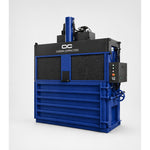 60-Ton Vertical Cardboard Baler — Dark Blue