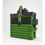 60-Ton Vertical Cardboard Baler — Light Green