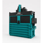 60-Ton Vertical Cardboard Baler — Teal