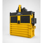 60-Ton Vertical Cardboard Baler — Yellow